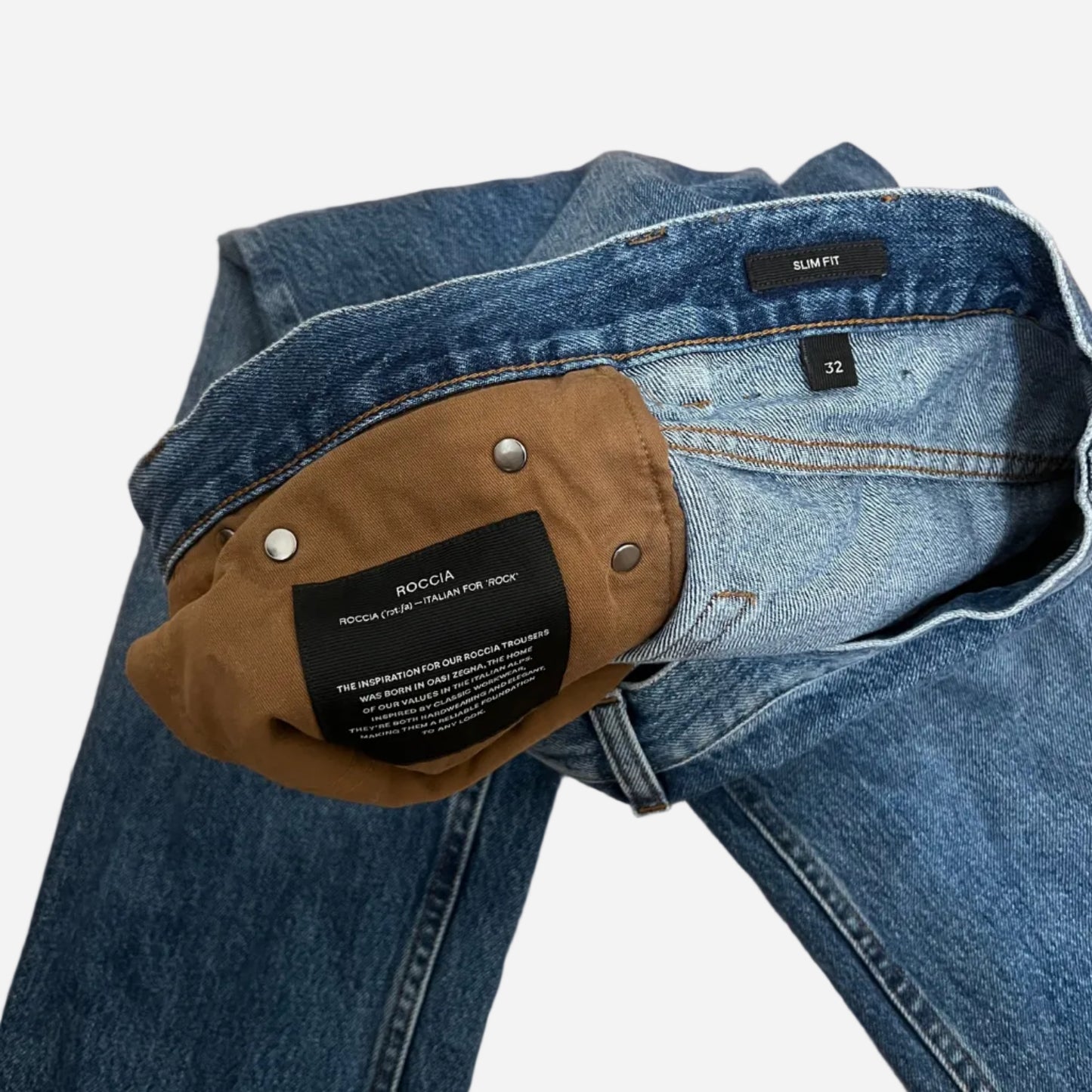 Zegna Slim Denim Jeans