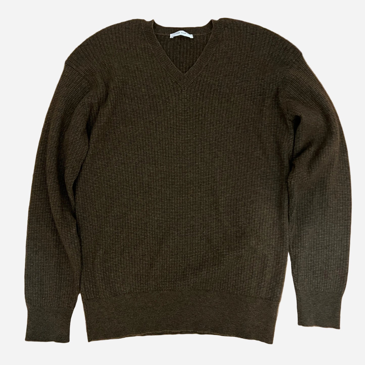The Row "Thayer" Cashmere V-Neck Sweater