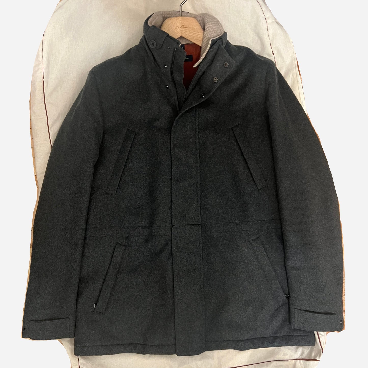 Loro Piana Baby Cashmere Fox Fur Icer Jacket