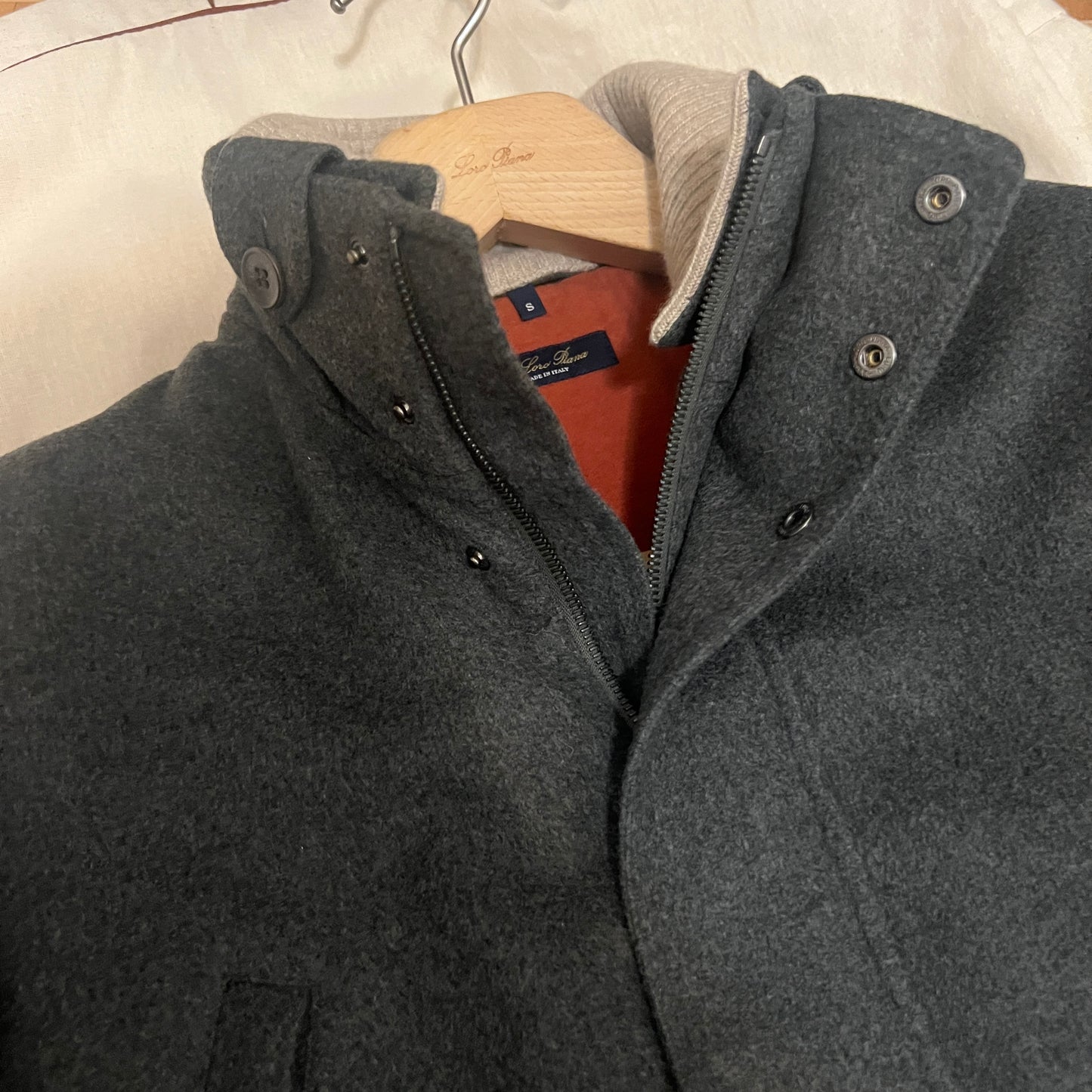 Loro Piana Baby Cashmere Fox Fur Icer Jacket