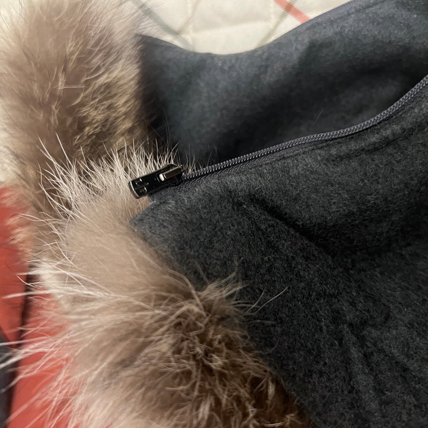 Loro Piana Baby Cashmere Fox Fur Icer Jacket