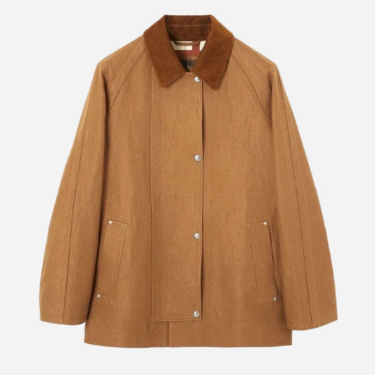 Loro Piana Morris Linen Rain System Field Jacket Coat