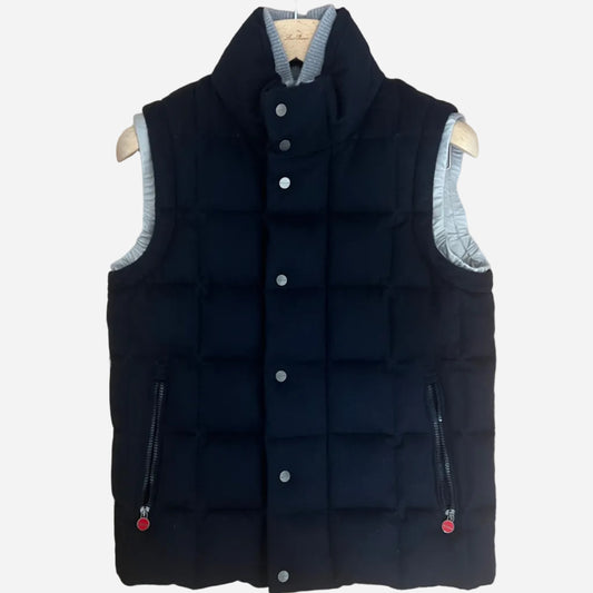 Kiton Cashmere Down Gilet Vest