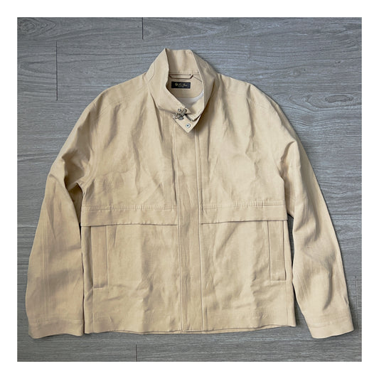 Loro Piana Linen Bomber Jacket