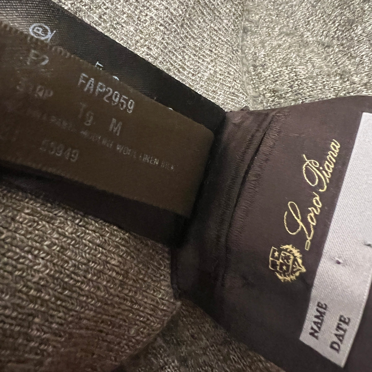 Loro Piana Cellina Mouline Boucle Jogger Trousers