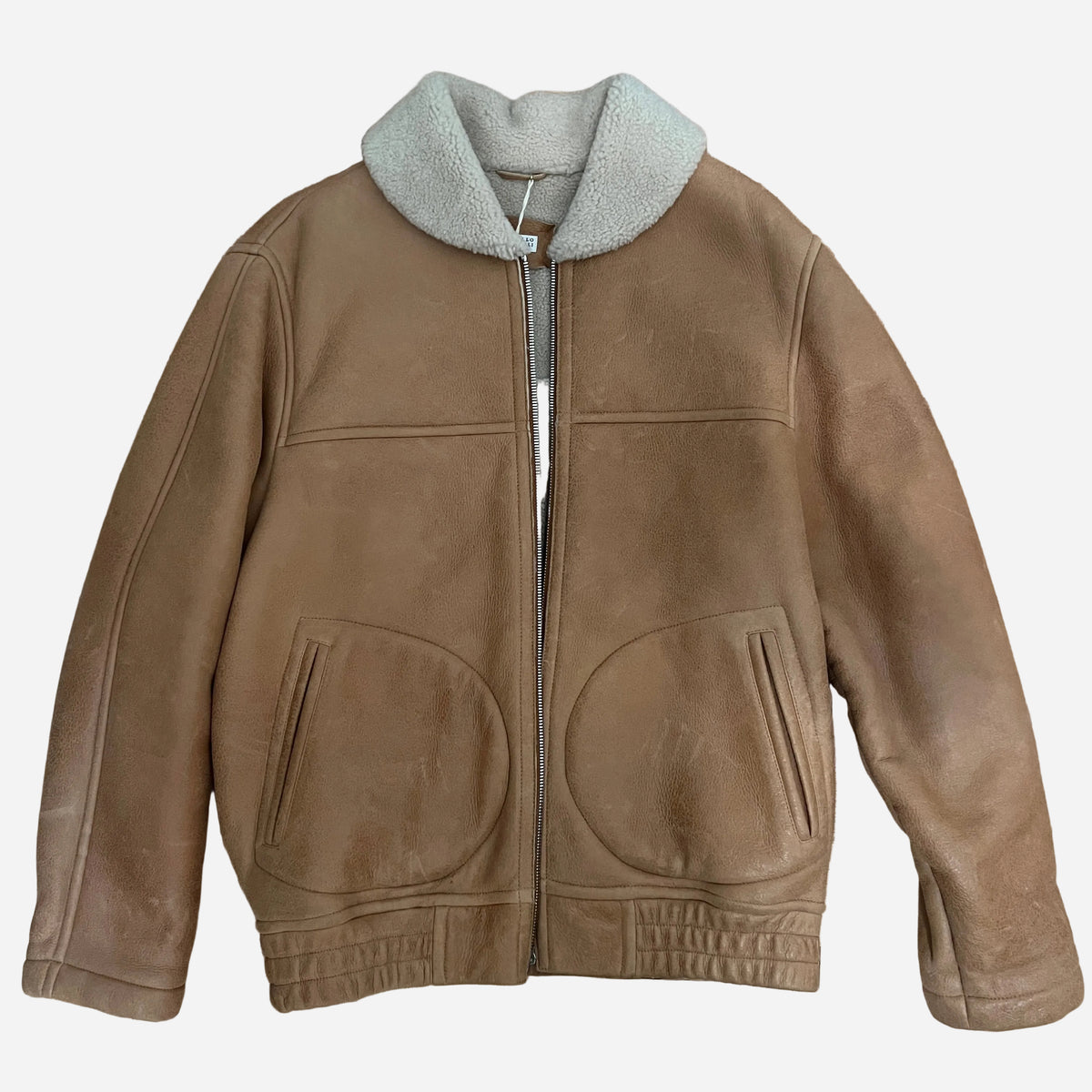 Brunello Cucinelli Aviator Shearling Bomber Jacket