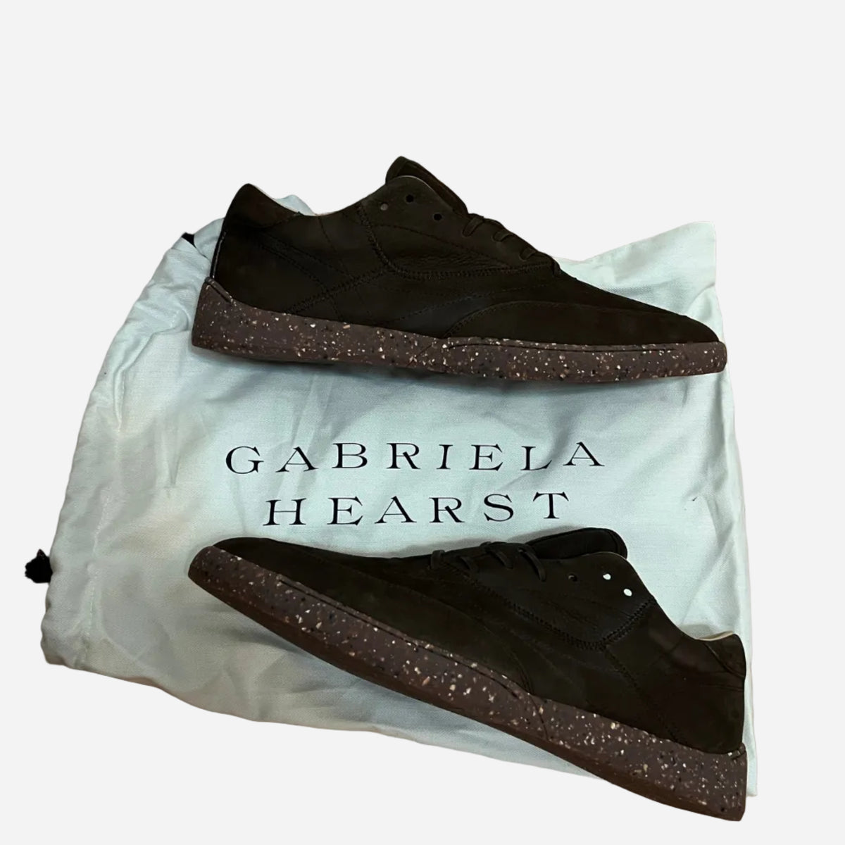 Gabriela Hearst Ohio Slip On Nubuck Leather Sneakers NWOT
