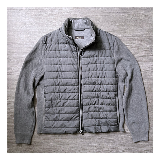 Loro Piana Silk Knit Down Jacket