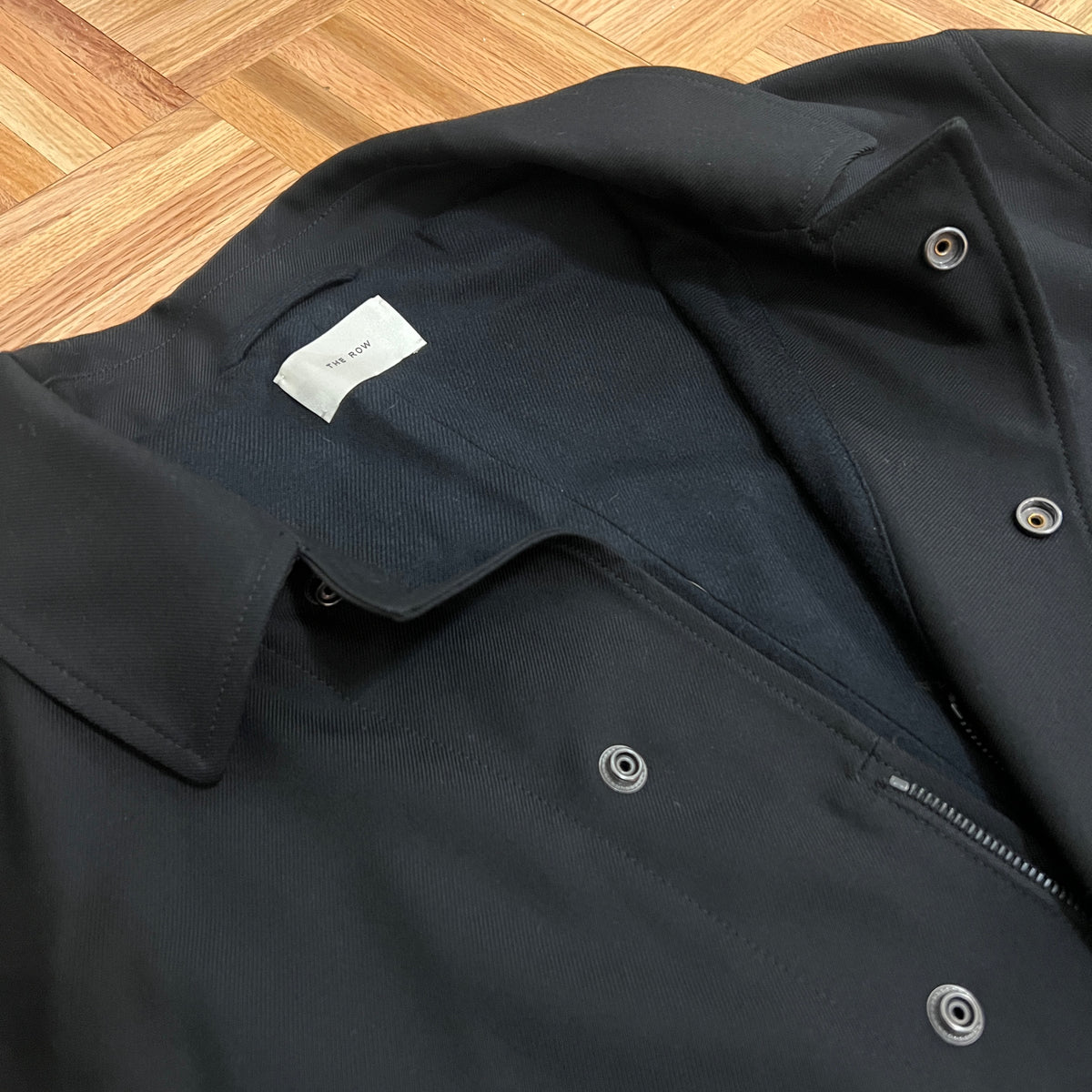 The Row Frankino Wool Twill Barn Jacket