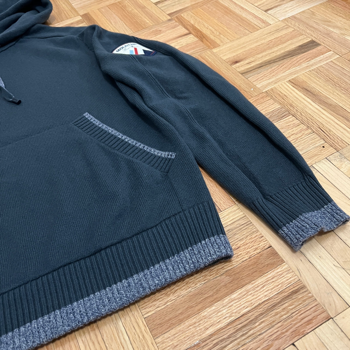 Loro Piana Baby Cashmere Hooded Sweatshirt w/Logo Embroidery