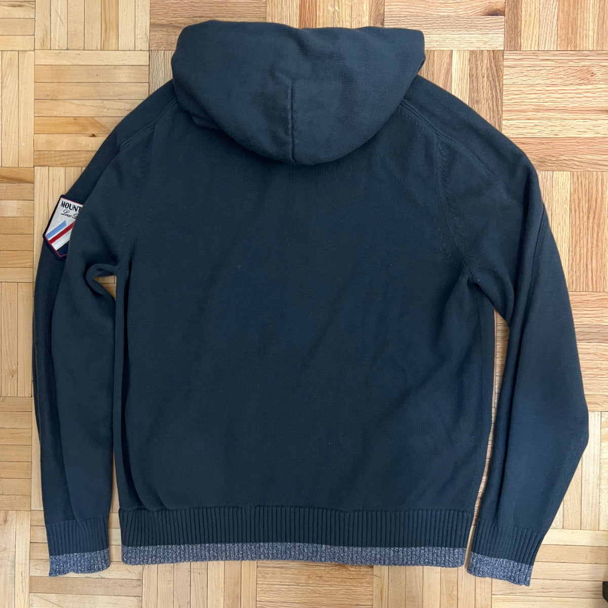 Loro Piana Baby Cashmere Hooded Sweatshirt w/Logo Embroidery