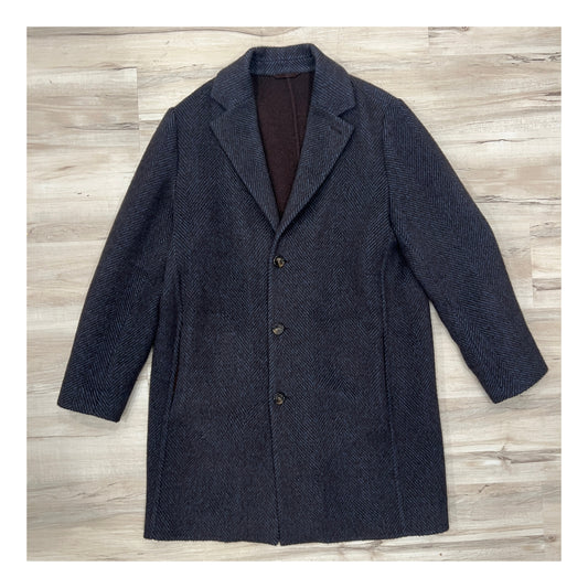 Loro Piana Cashmere Alpaca Herringbone Coat