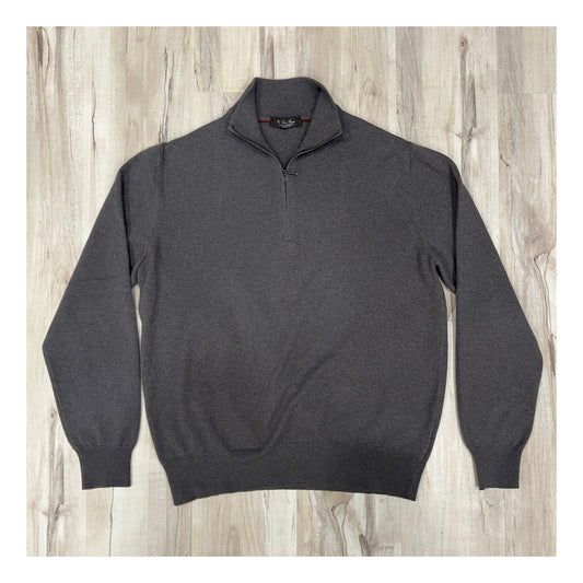 Loro Piana Baby Cashmere 1/4 Zip Sweater