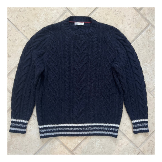 Brunello Cucinelli Cable Knit Sweater