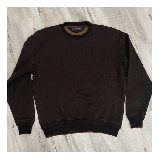 Loro Piana Cashmere Embroidered Crewneck Sweatshirt