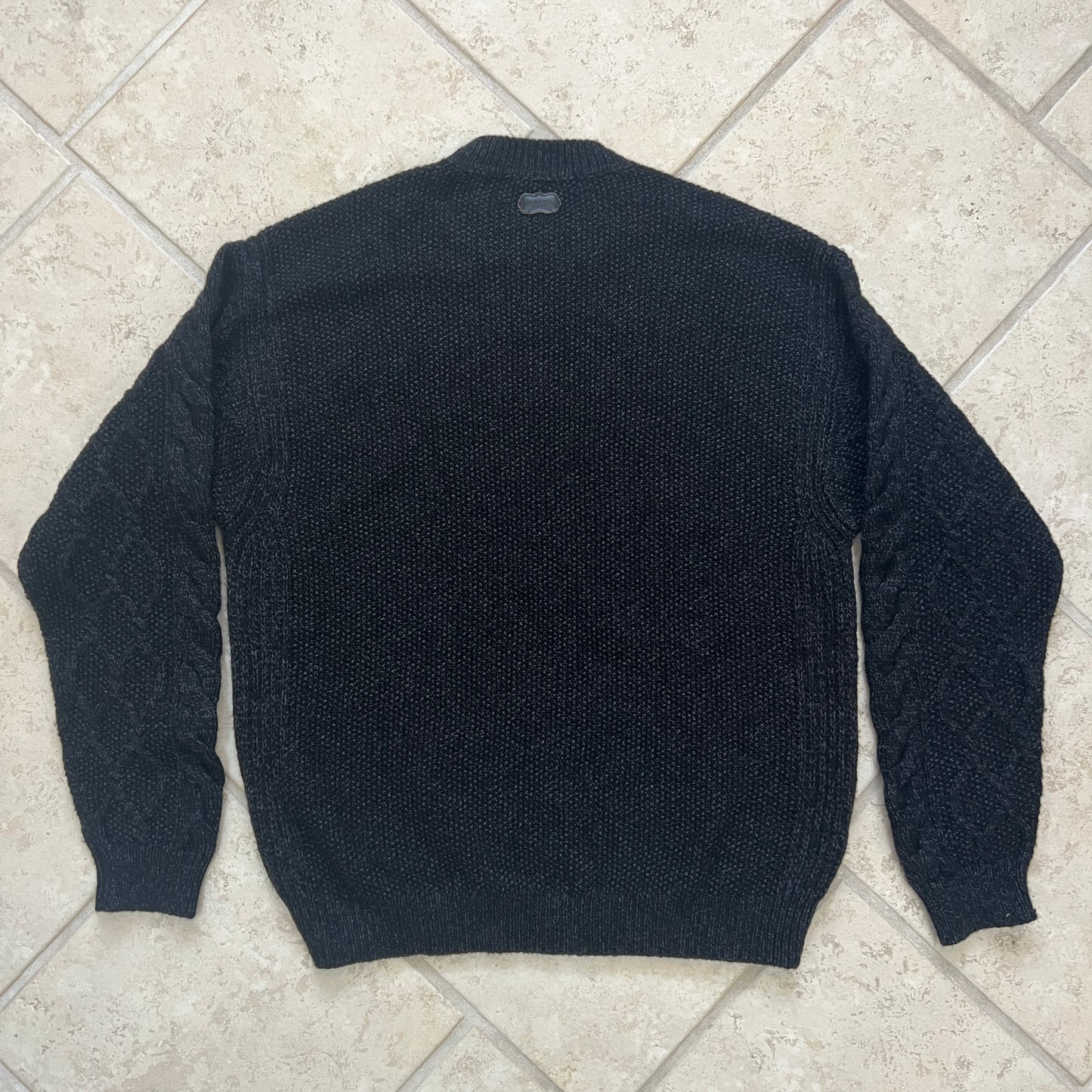 Agnona Cashmere Cable Knit Crewneck