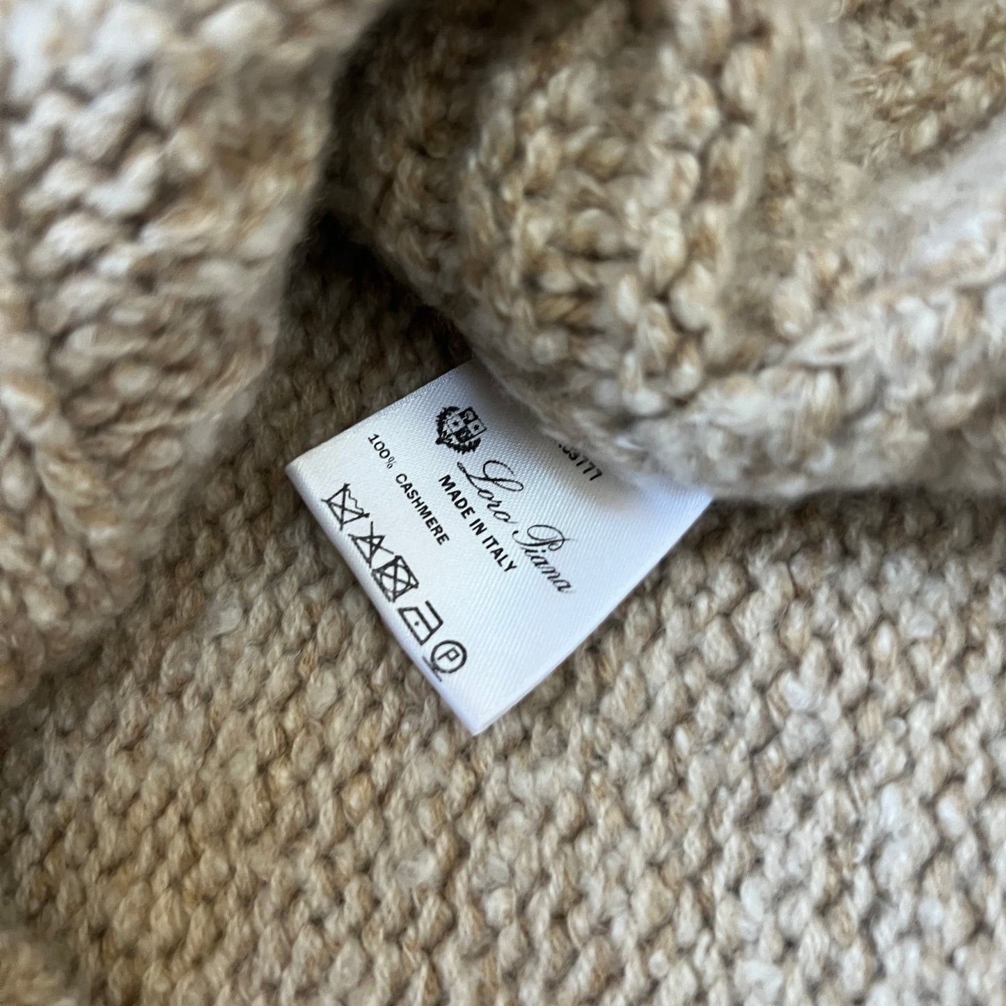 Loro Piana “Snow Wander” Cashmere Cable-knit 1/4 Zip Sweater