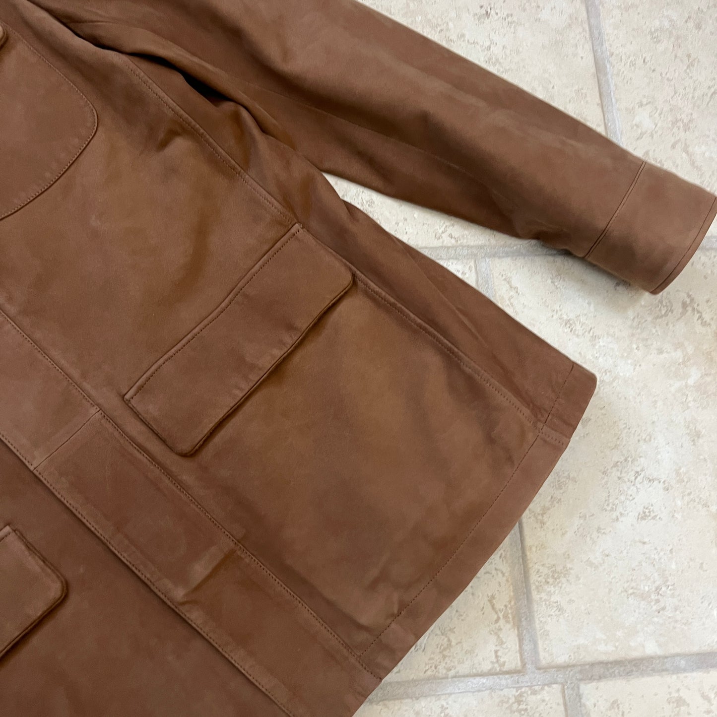 Loro Piana Suede Traveller Coat