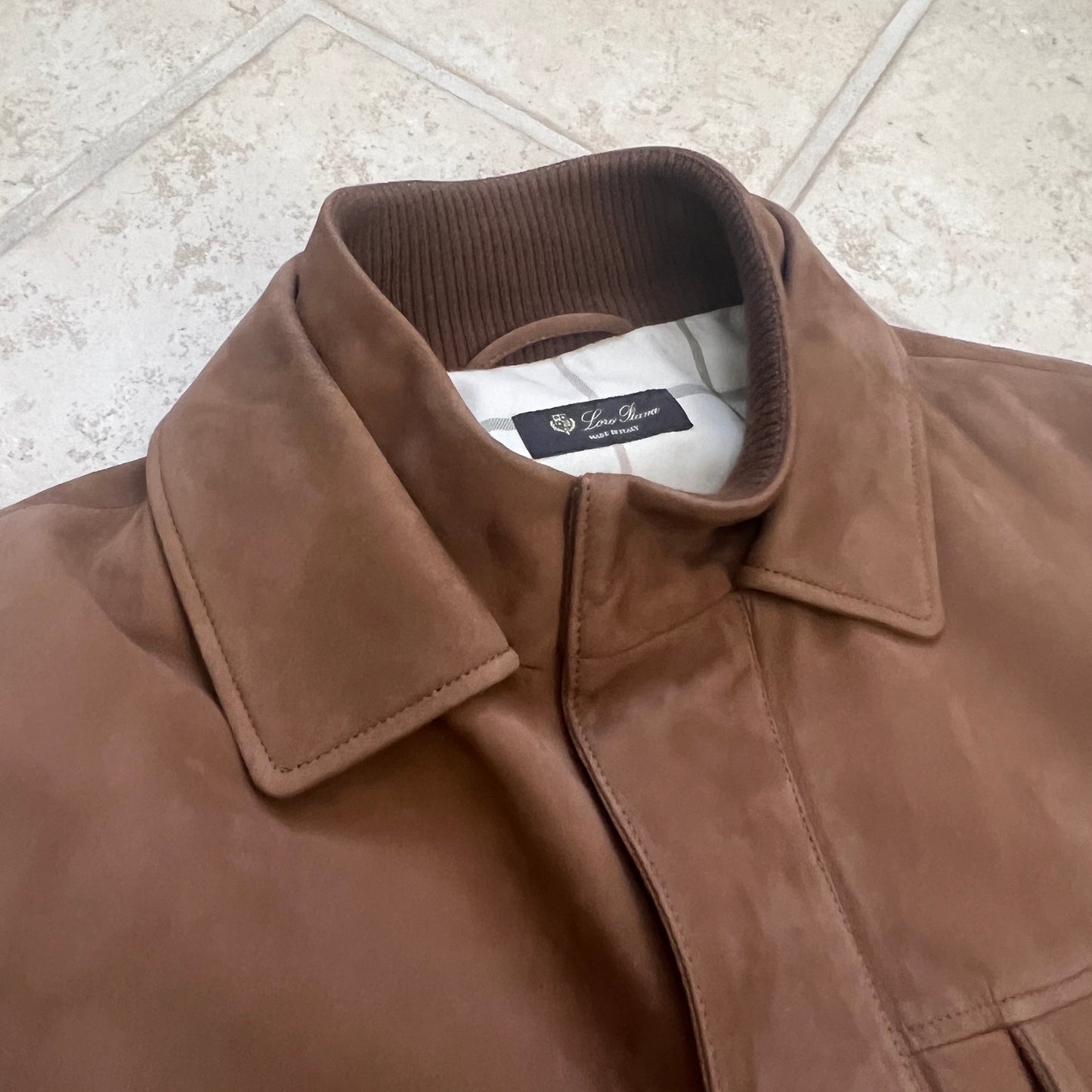 Loro Piana Suede Traveller Coat