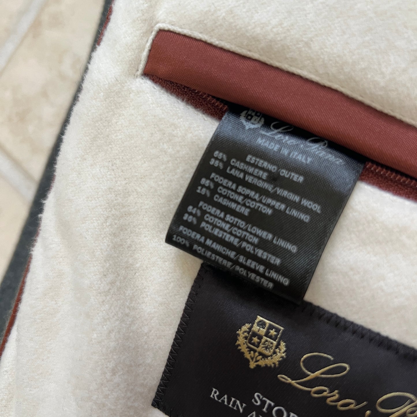 Loro Piana Cashmere Traveller Down Jacket