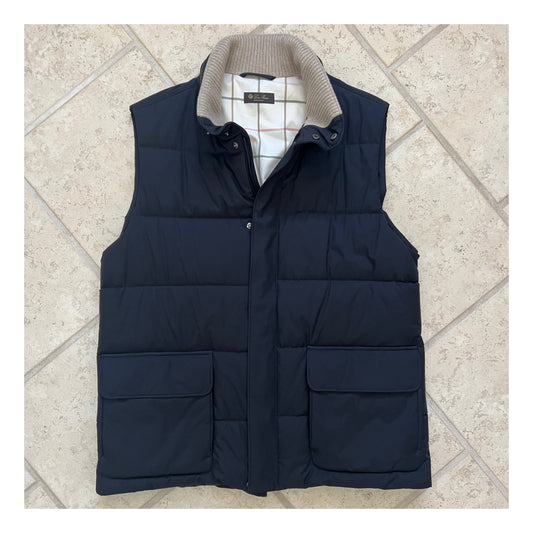 Loro Piana Quilted Voyager Down Vest