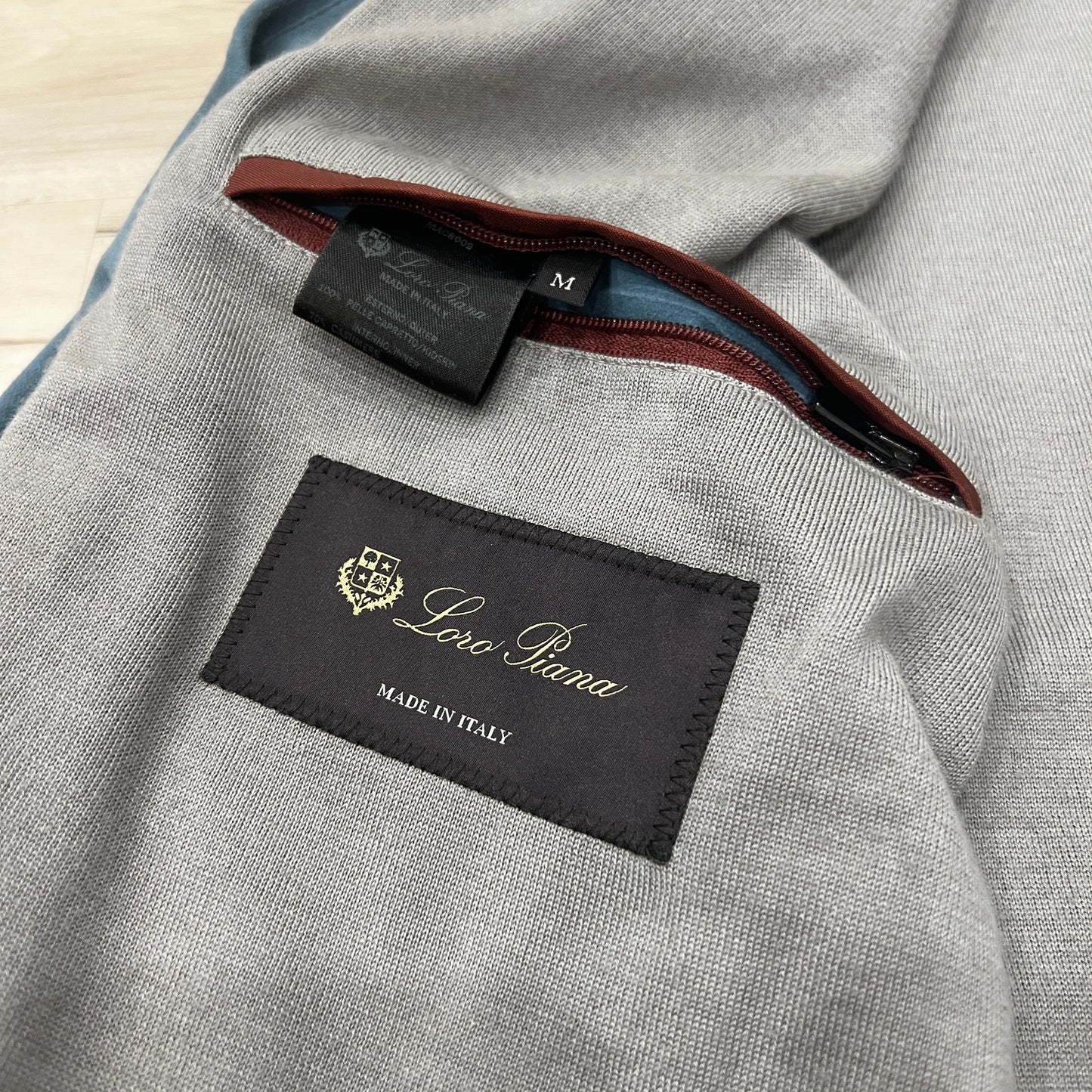 Loro Piana Suede Bomber Jacket