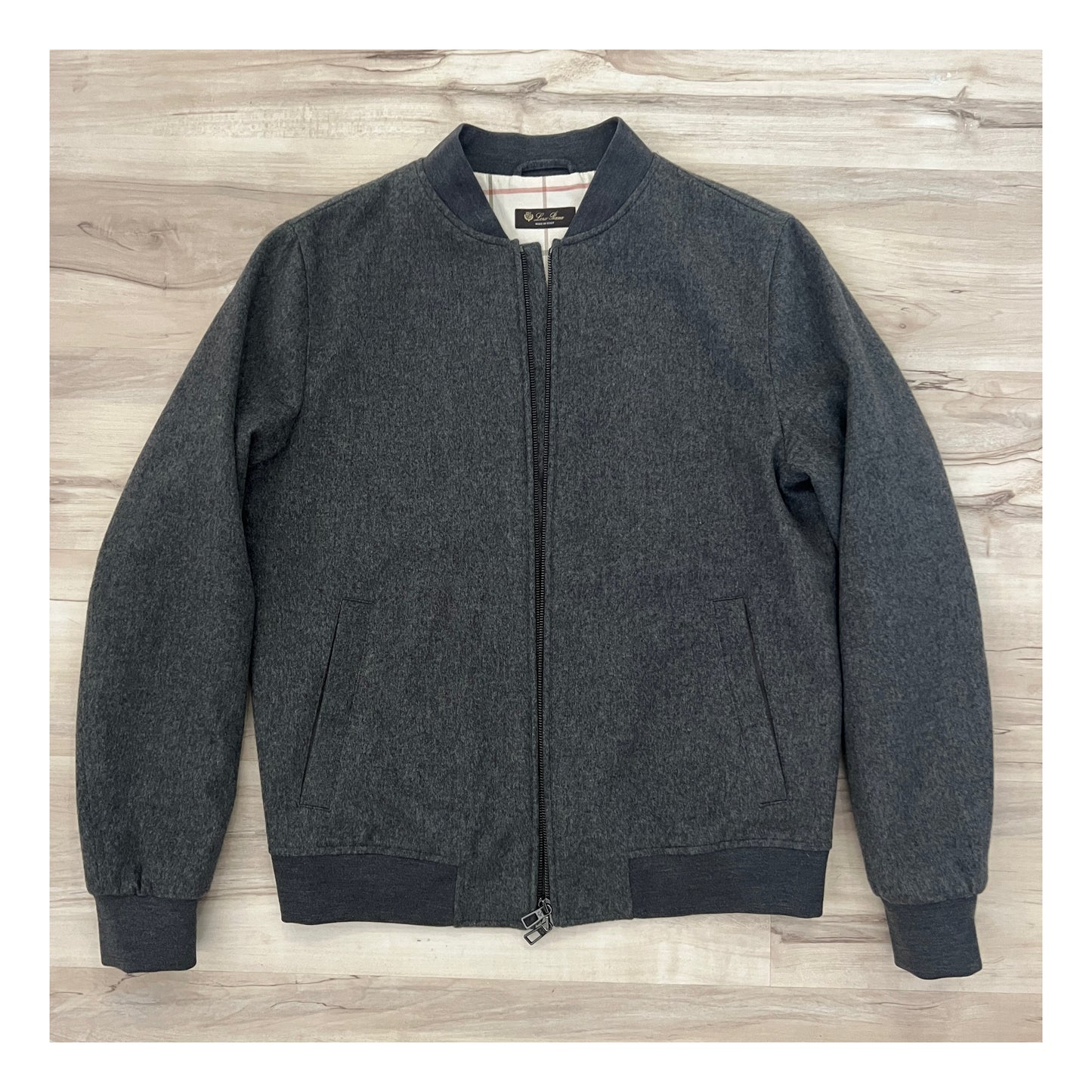 Loro Piana Cashmere “Ivy” Bomber Jacket