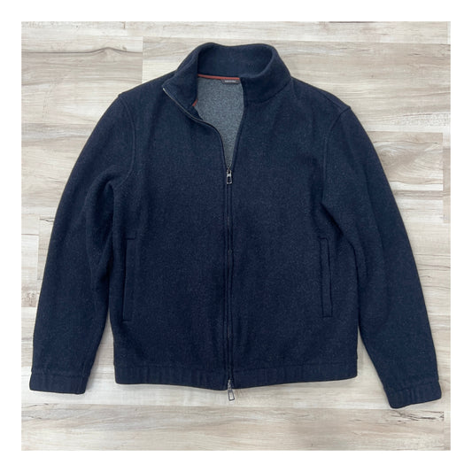 Loro Piana Melange Cashmere Jersey Bomber