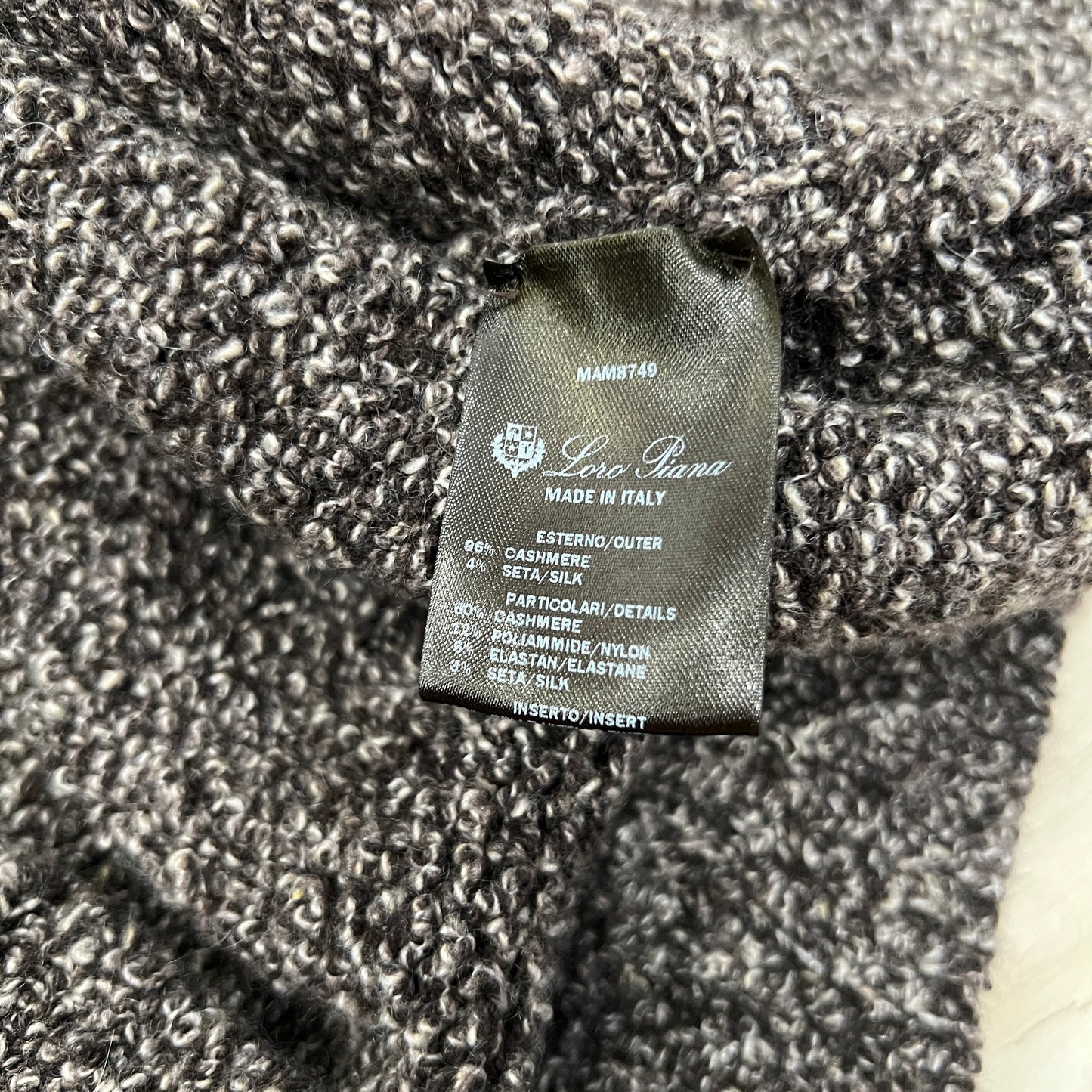 Loro Piana Alpe Pile Half Neck Sweater