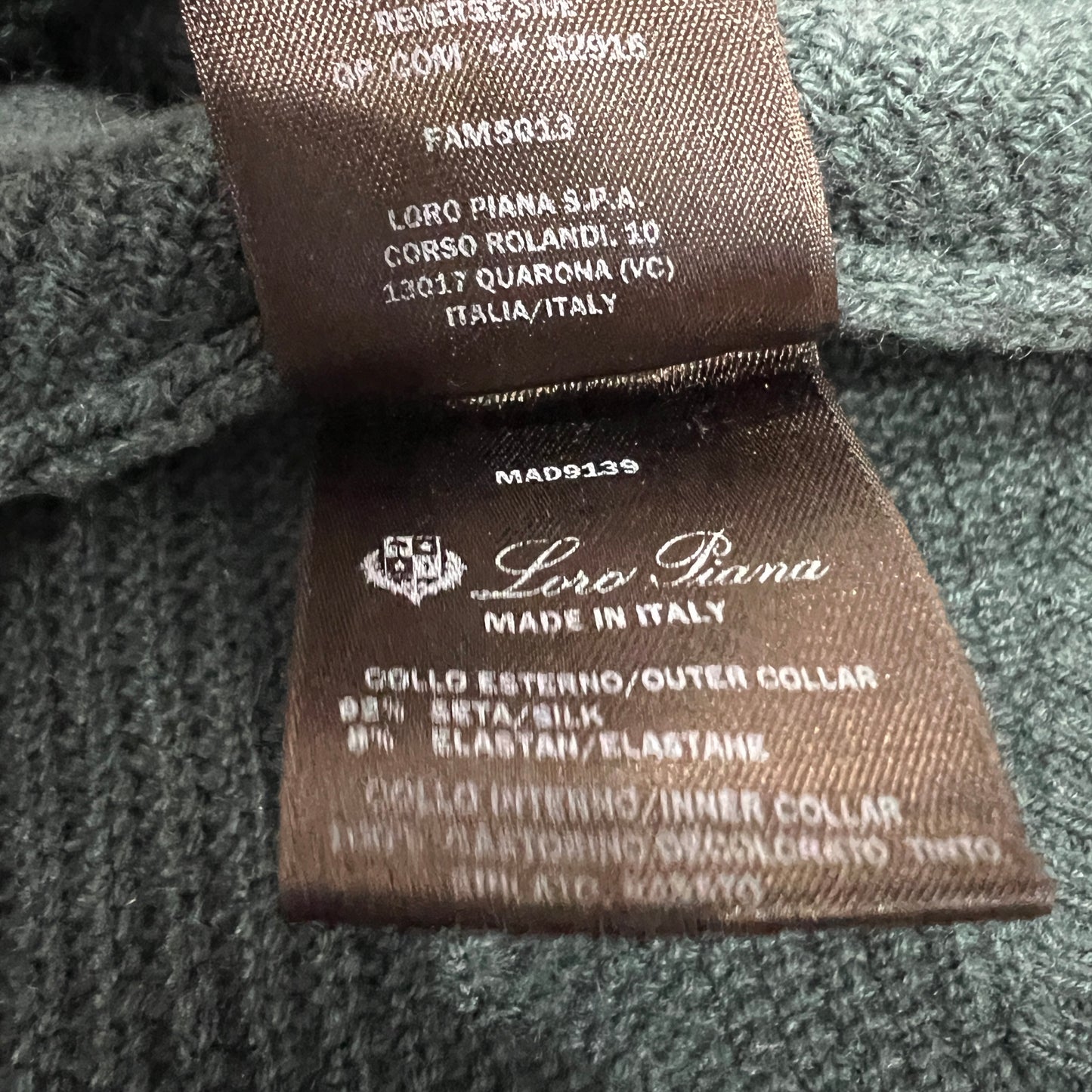 Loro Piana Castorino Fur Cashmere Sweater