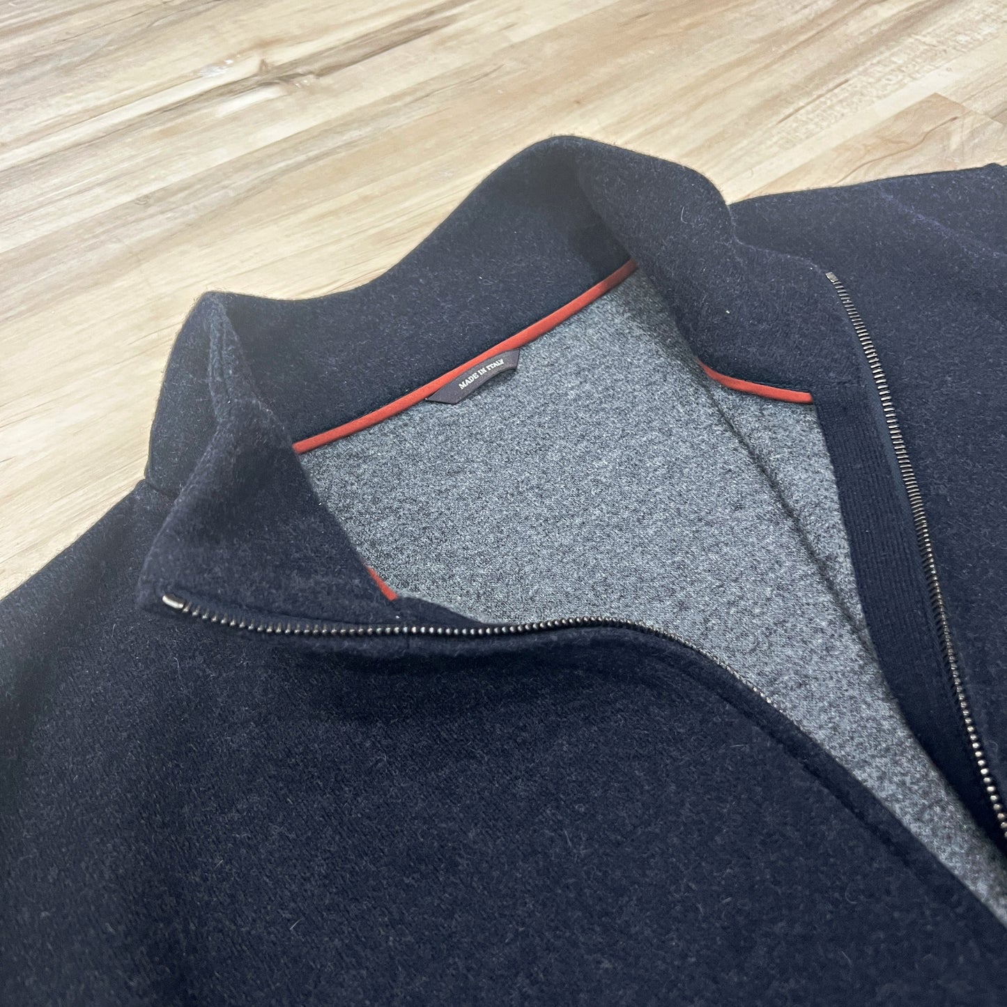 Loro Piana Melange Cashmere Jersey Bomber