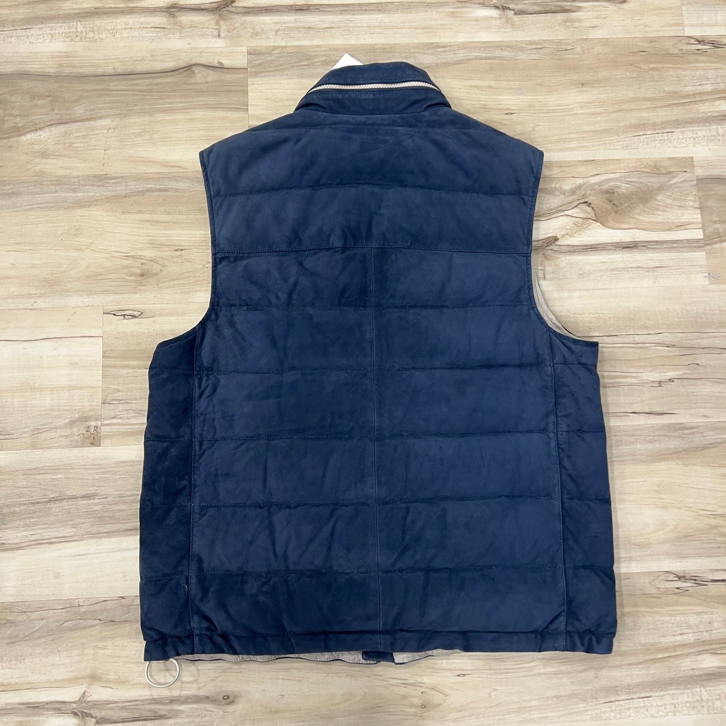 Brunello Cucinelli Suede Down Vest