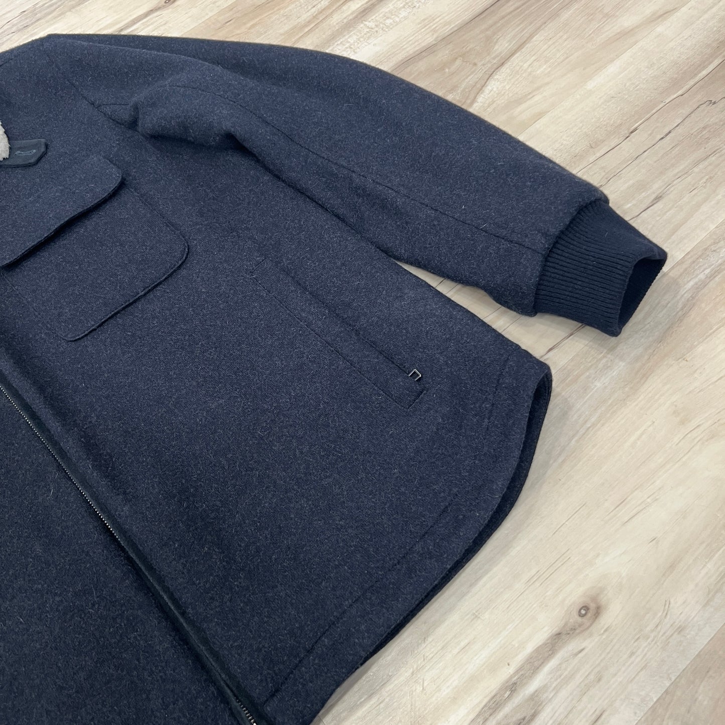 Loro Piana Shearling Lined Cashmere Jacket