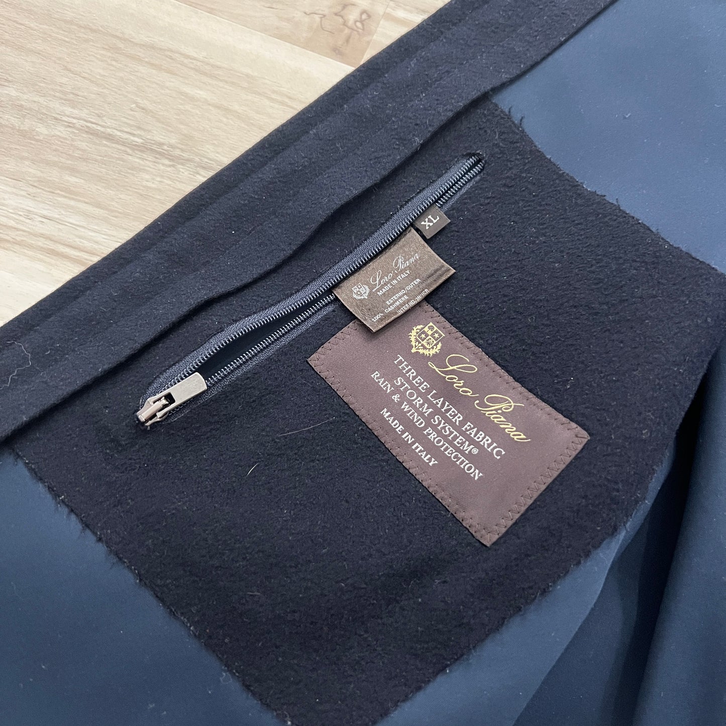 Loro Piana Cashmere Bomber Jacket