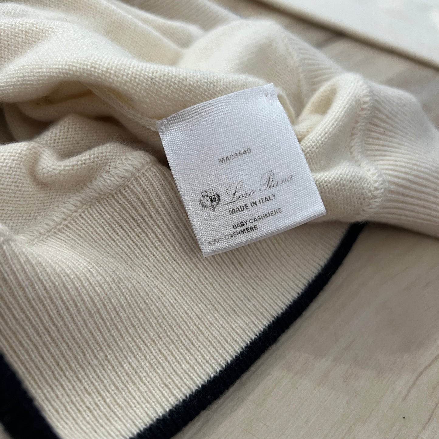 Loro Piana Baby Cashmere Courchevel Sweater