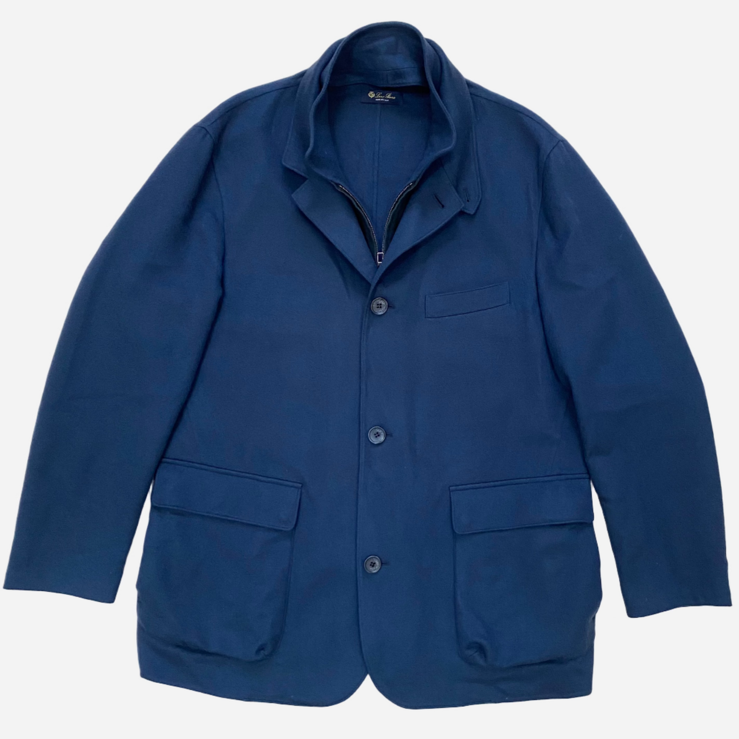 Loro Piana Cashmere Suede Roadster Jacket (XL)