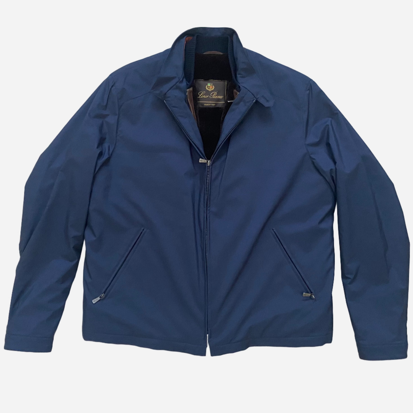 Loro Piana Mink Fur Lined Roadster Bomber Jacket