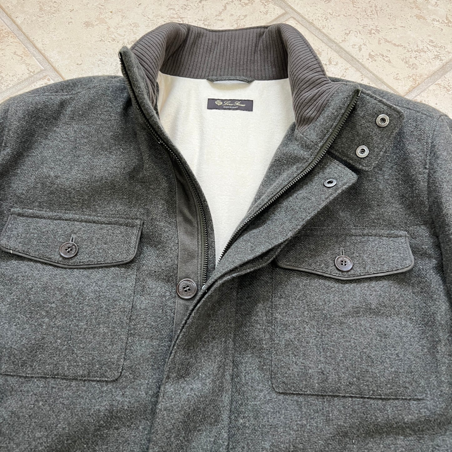Loro Piana Cashmere Traveller Insulated Jacket