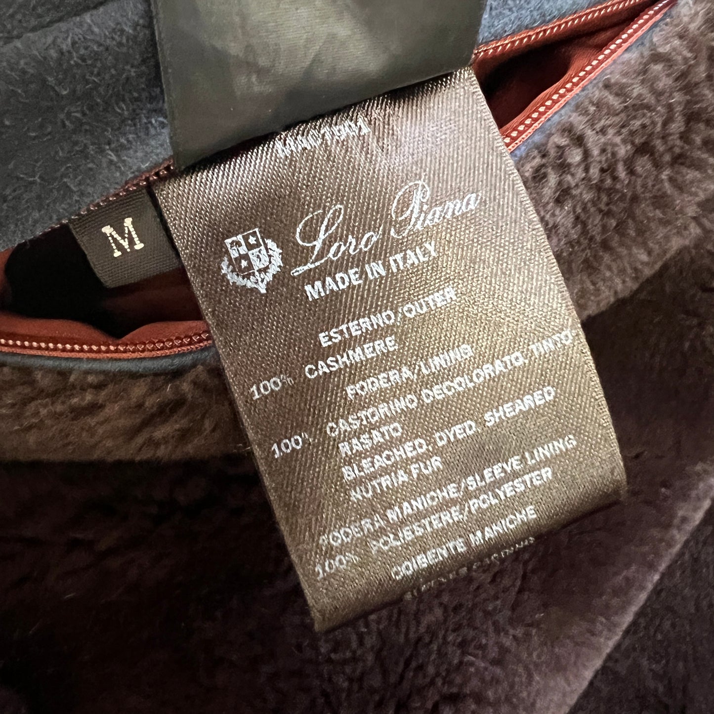 Loro Piana Castorino Fur Cashmere Jacket