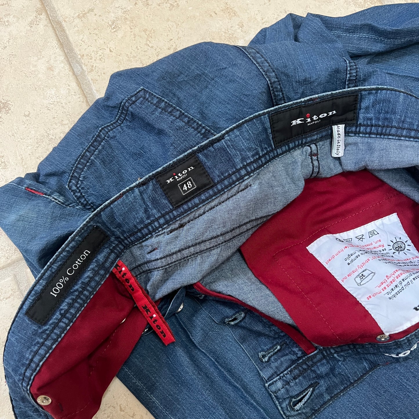 Kiton Handmade Jeans
