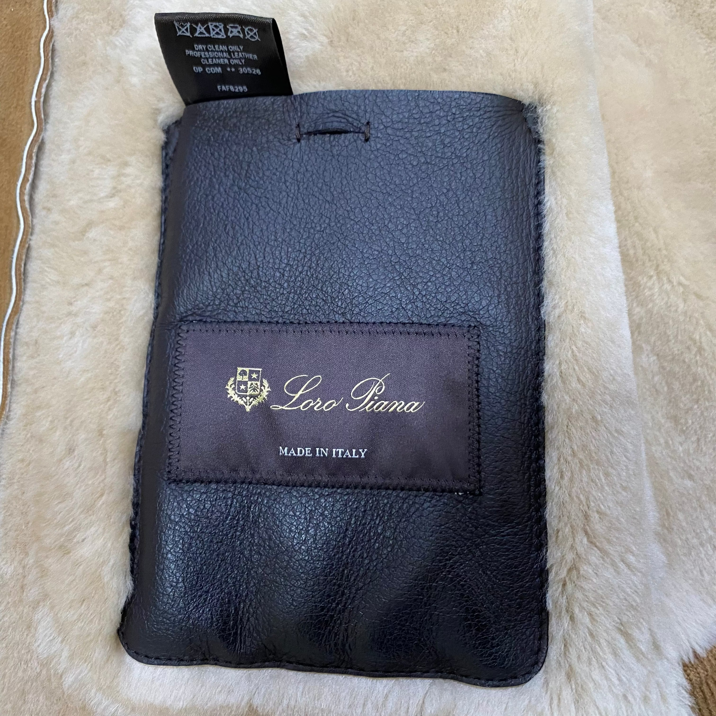 Loro Piana Shearling Bomber Jacket