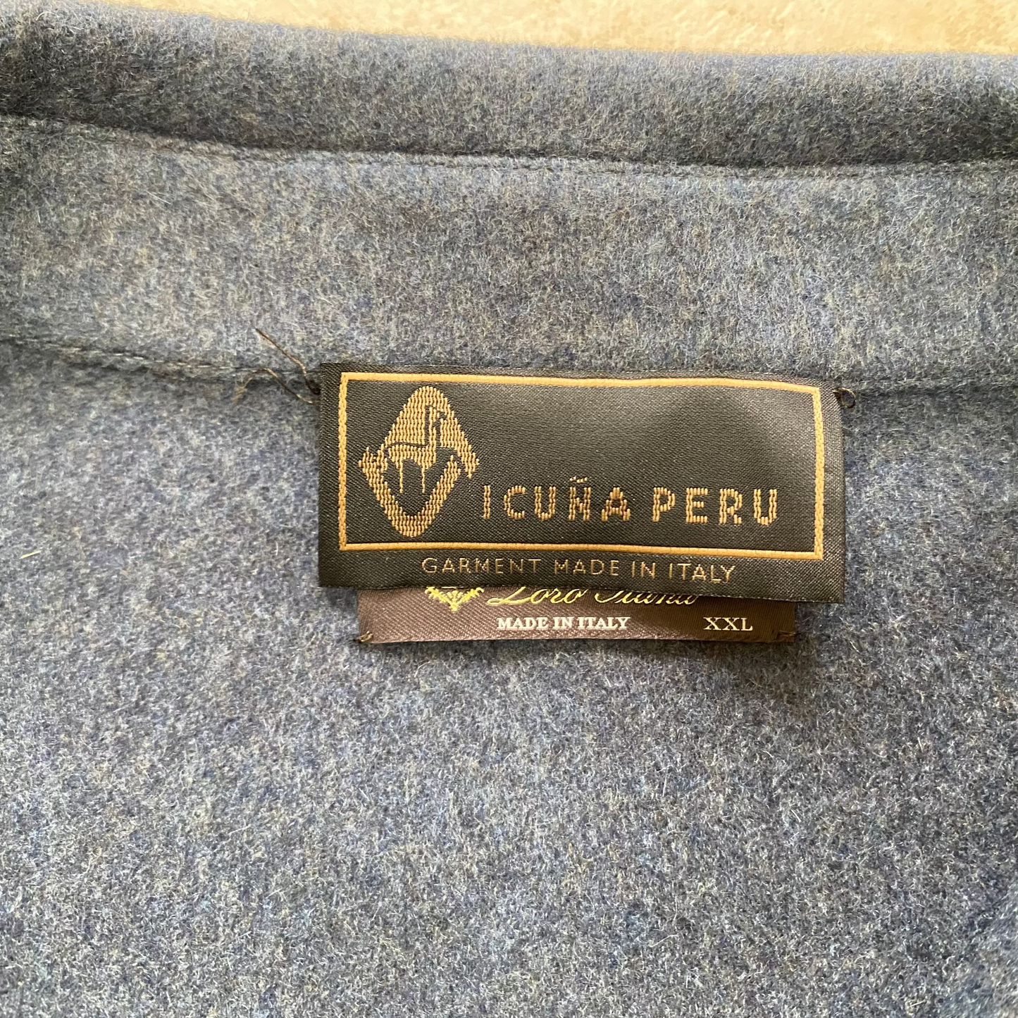 Loro Piana Vicuna Baby Cashmere Blend Overshirt Jacket