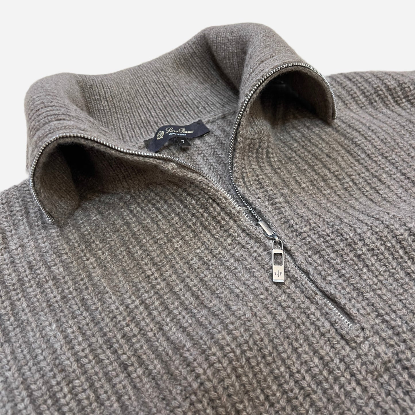 Loro Piana Cashmere Bulky Halfneck Sweater