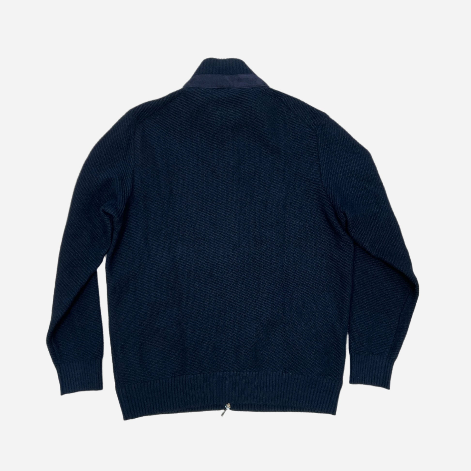 Loro Piana Cashmere Castorino Fur Trim Bomber Jacket