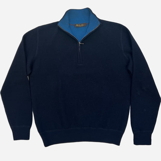 Loro Piana Thick Cashmere 1/4 Zip