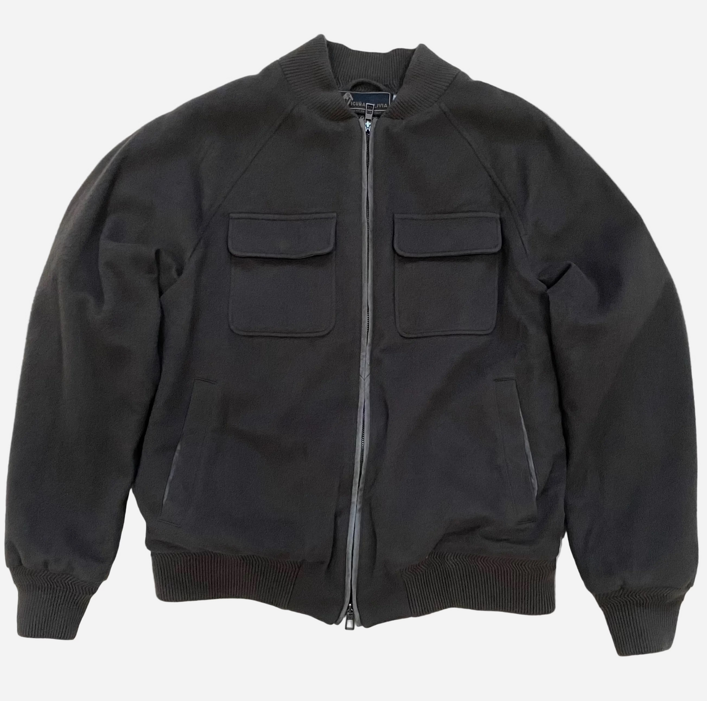 Loro Piana 100% Vicuna Bomber Jacket with Cashmere Lining