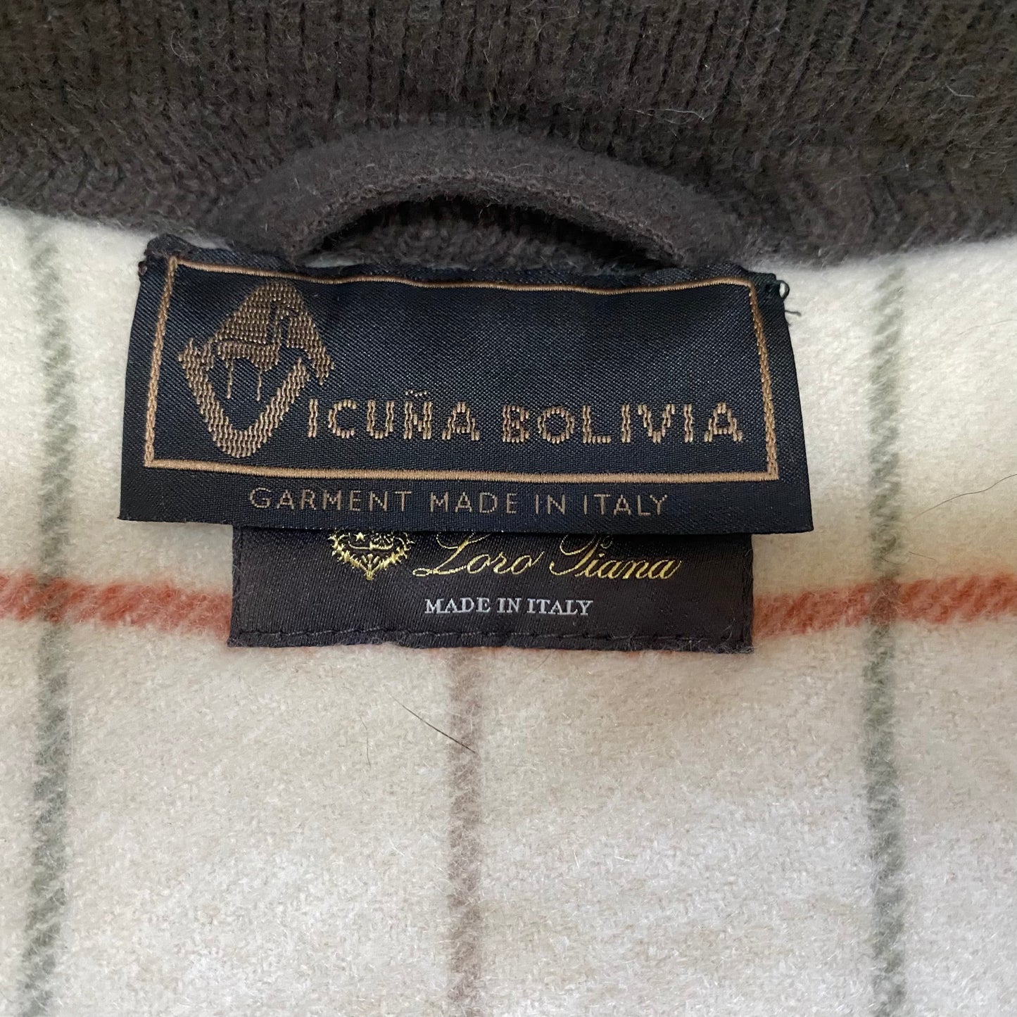 Loro Piana 100% Vicuna Bomber Jacket with Cashmere Lining