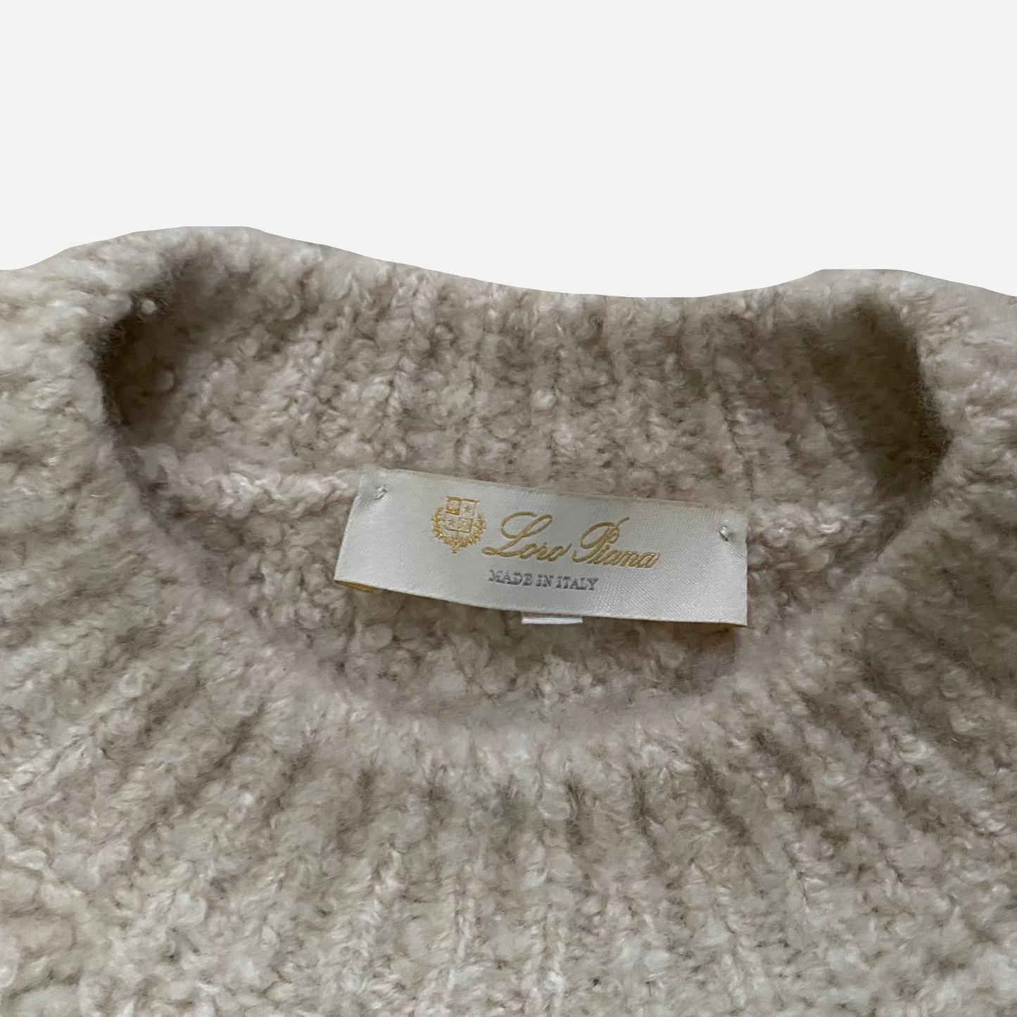Loro Piana Cocooning AirCash Crewneck Sweater