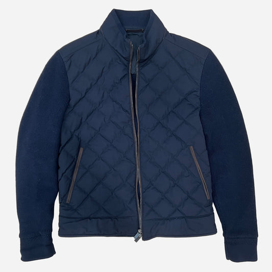 Zegna Trofeo Quilted Hybrid Down Jacket