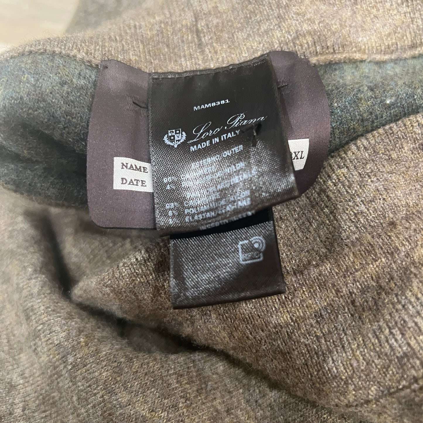 Loro Piana Novalis Cashmere "Rio Bodro" Pants